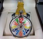 High quality Copy GaGa Milano Italy Watch Pink